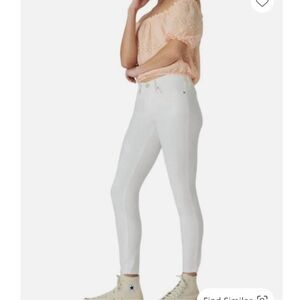 Lucky Brand Jeans Ava Mid Rise Skinny 2 26 Ankle Women's Crisp White Stretch